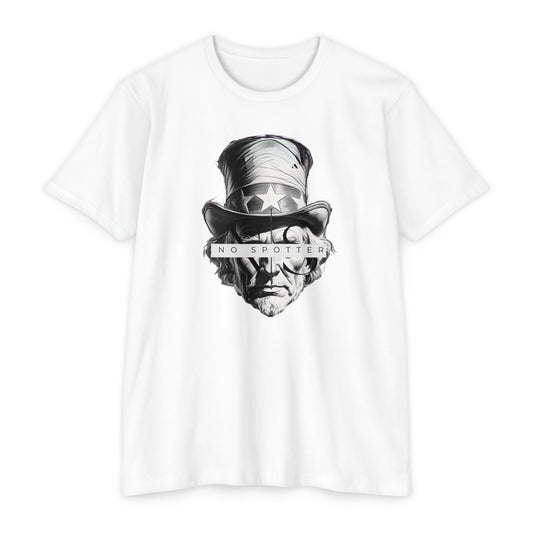 Uncle Sam Black and White T-shirt