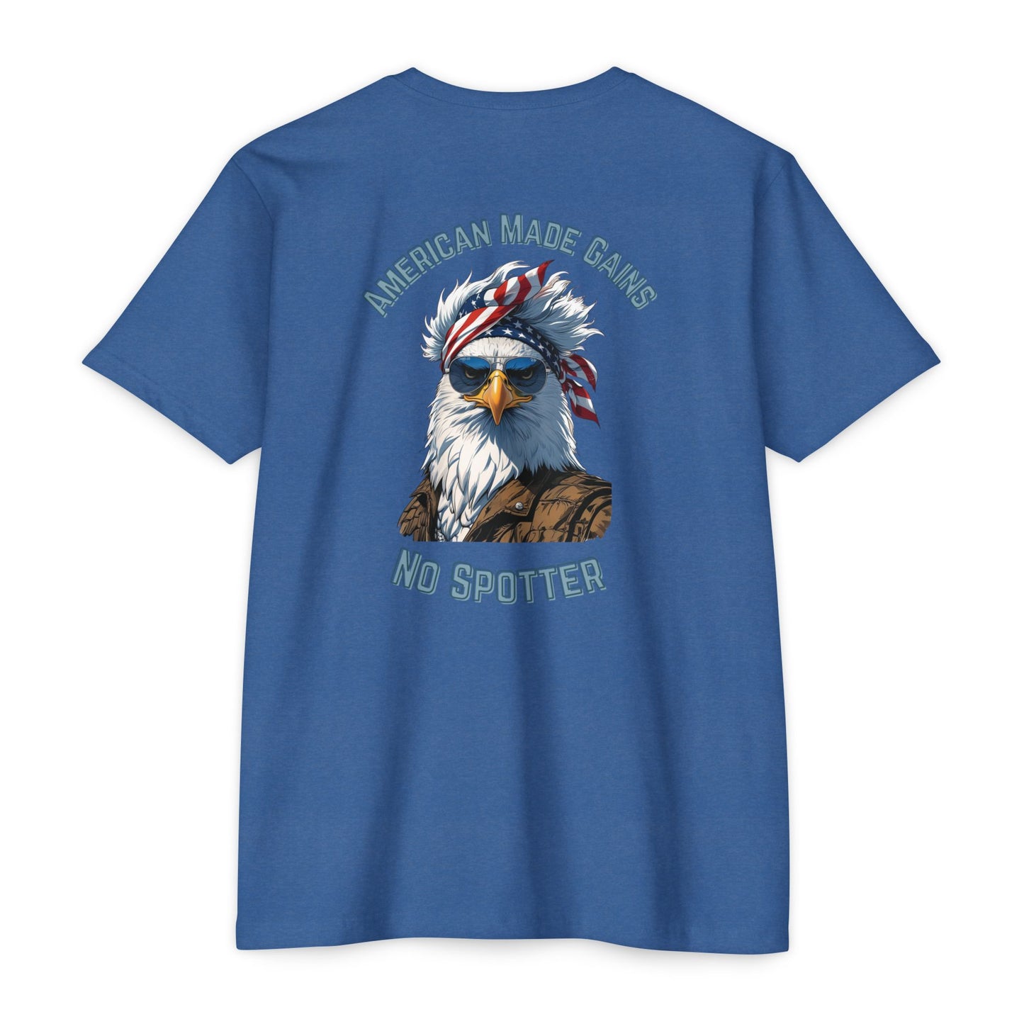 USA Eagle Graphic T-Shirt, Patriotic Tee, Casual Wear, Gift for Veterans, Memorial Day Apparel, 4th of July Outfit