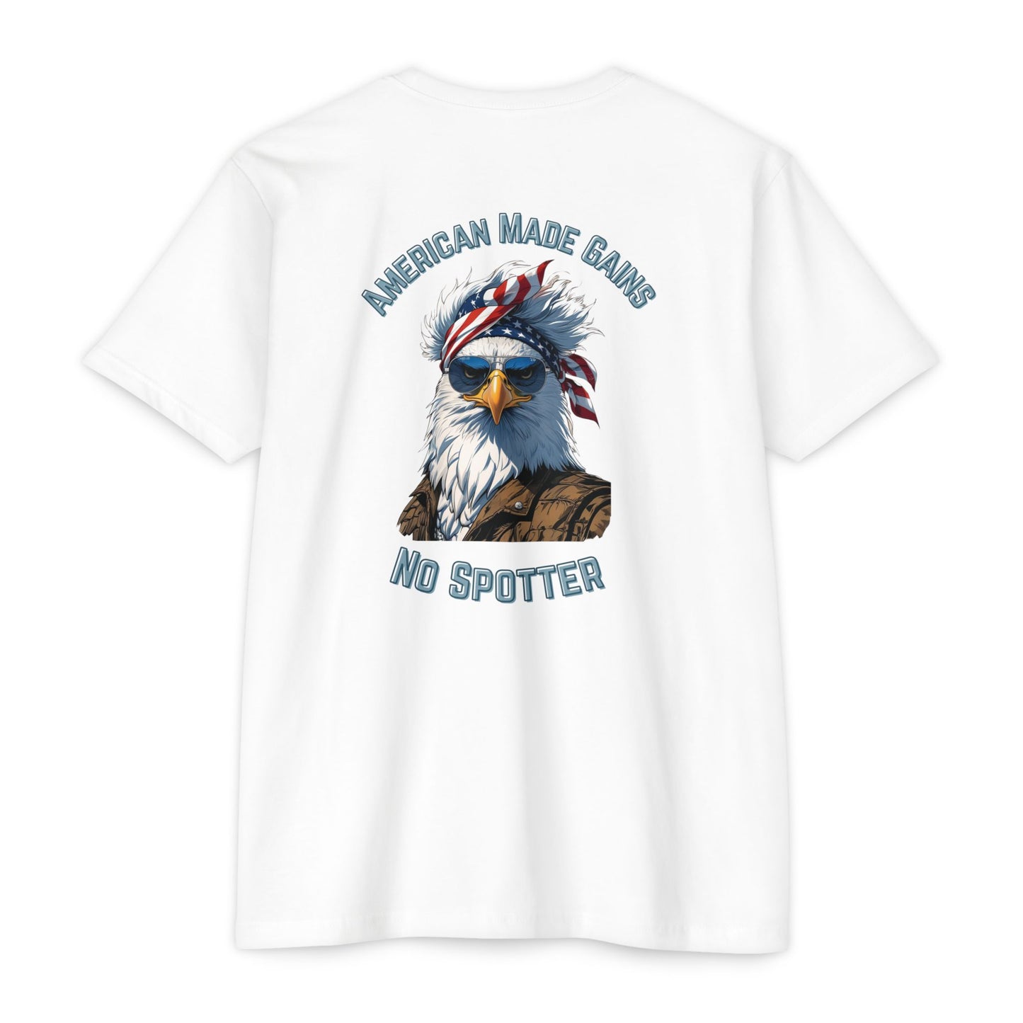 USA Eagle Graphic T-Shirt, Patriotic Tee, Casual Wear, Gift for Veterans, Memorial Day Apparel, 4th of July Outfit