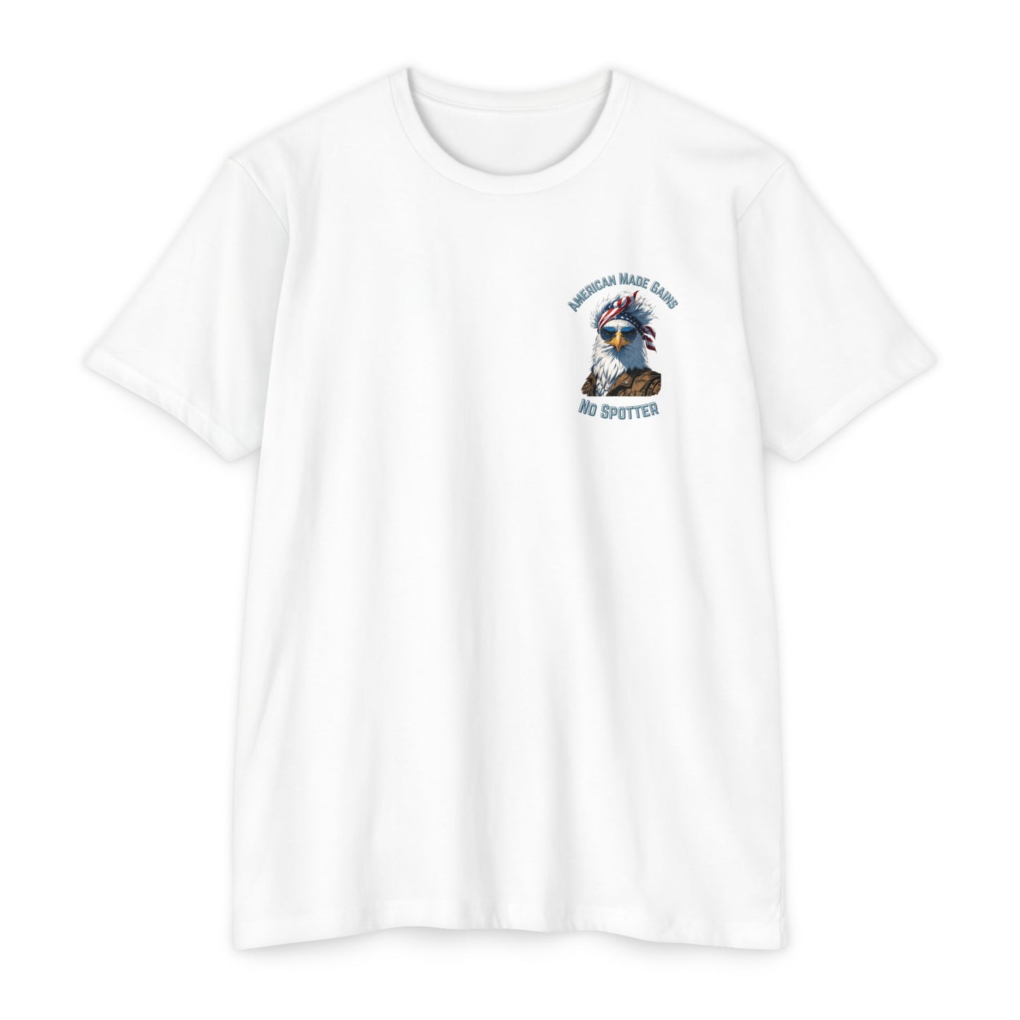 USA Eagle Graphic T-Shirt, Patriotic Tee, Casual Wear, Gift for Veterans, Memorial Day Apparel, 4th of July Outfit