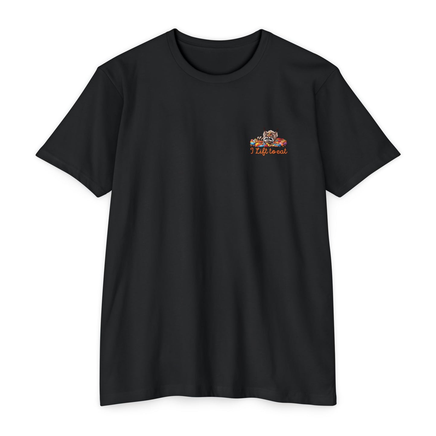 "I Lift To Eat" - CVC Jersey Tee