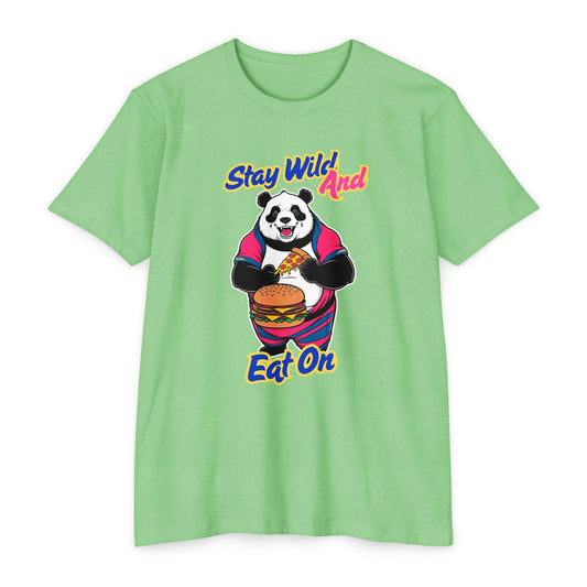 Stay Wild Panda Variant 1 - Unisex T-Shirt