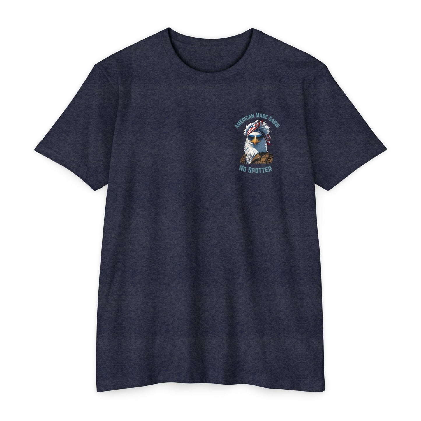 USA Eagle Graphic T-Shirt, Patriotic Tee, Casual Wear, Gift for Veterans, Memorial Day Apparel, 4th of July Outfit