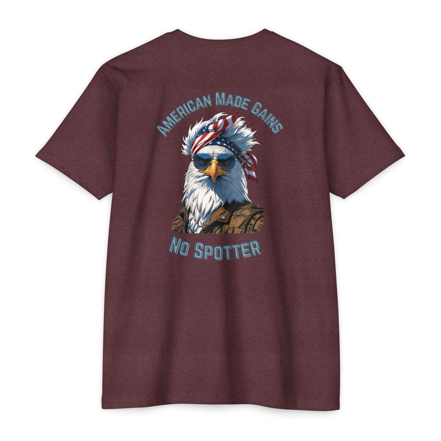 USA Eagle Graphic T-Shirt, Patriotic Tee, Casual Wear, Gift for Veterans, Memorial Day Apparel, 4th of July Outfit