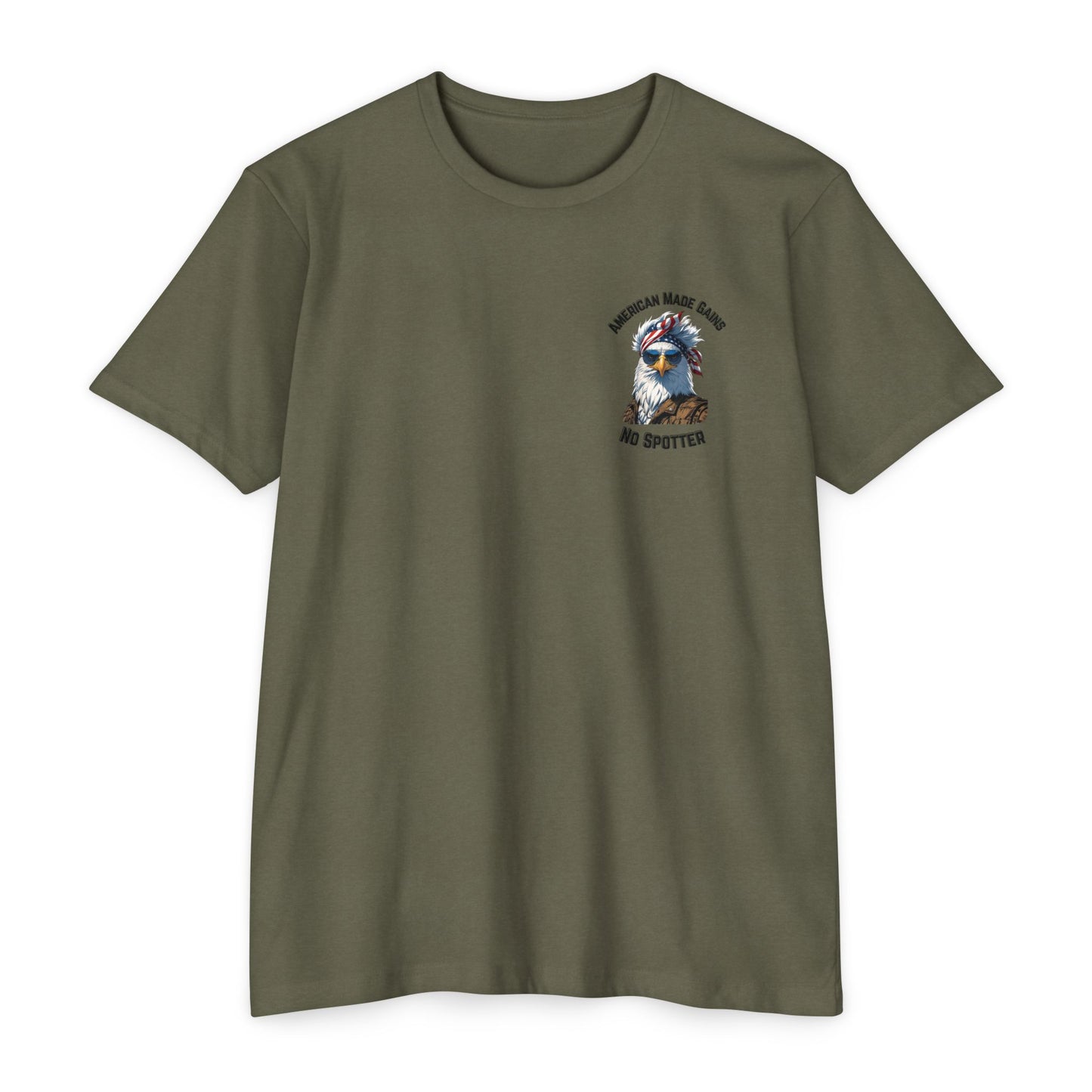 USA Eagle Graphic T-Shirt, Patriotic Tee, Casual Wear, Gift for Veterans, Memorial Day Apparel, 4th of July Outfit