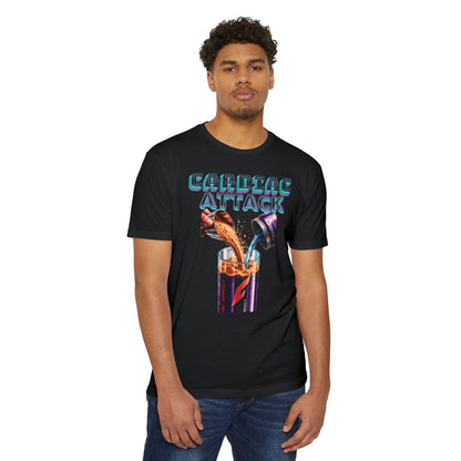 Cardiac Attack Purple Unisex Jersey T-Shirt