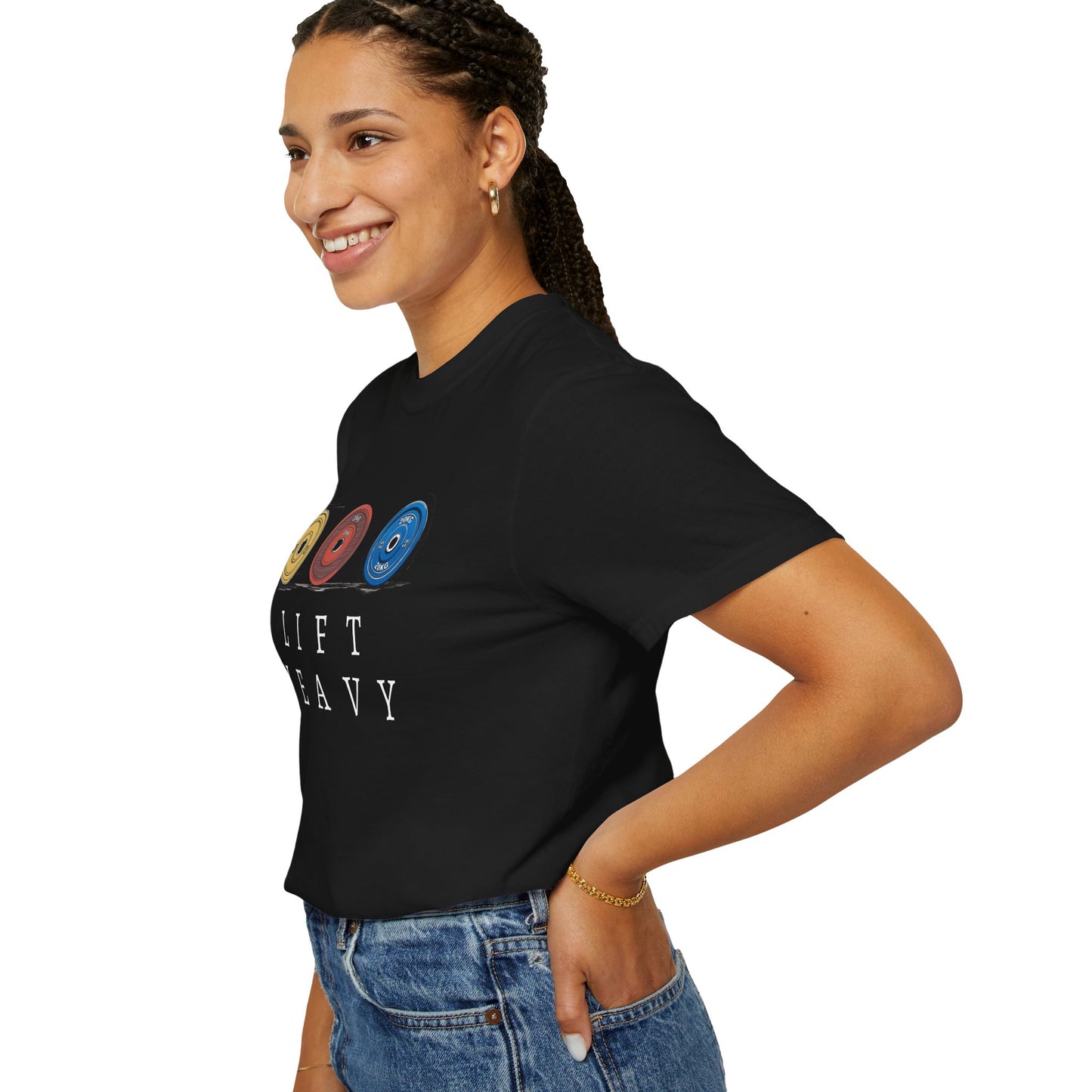 Lift Heavy - Comfort Colors Unisex Garment-Dyed T-Shirt