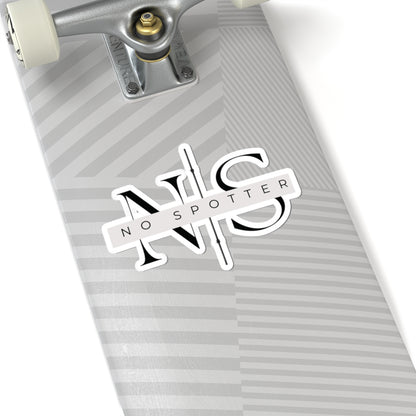 No Spotter - Cut Stickers - Decals for Fitness Enthusiasts