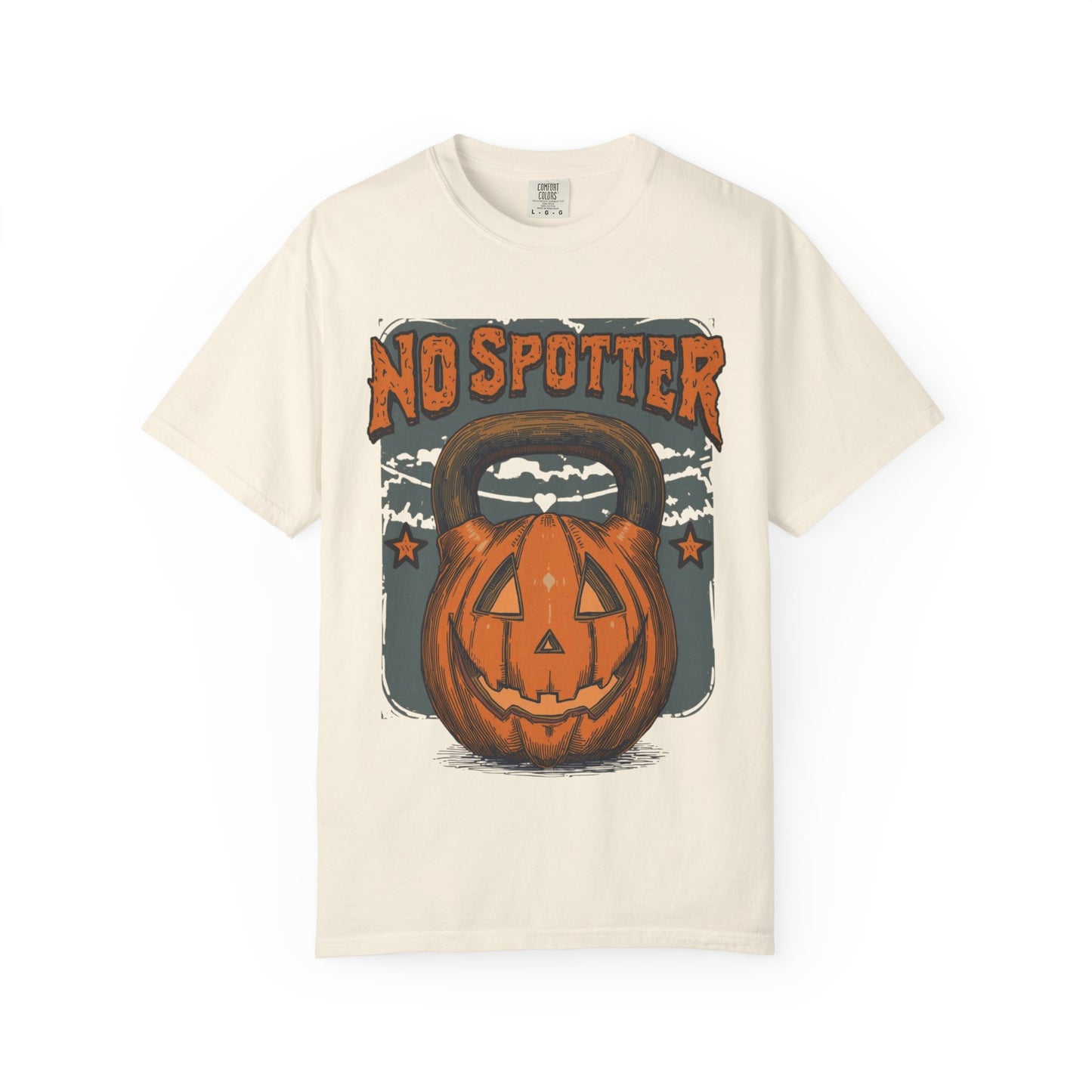 Kettlebell Jack-O-Lantern No Spotter Halloween