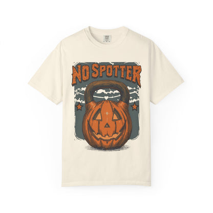 Kettlebell Jack-O-Lantern No Spotter Halloween