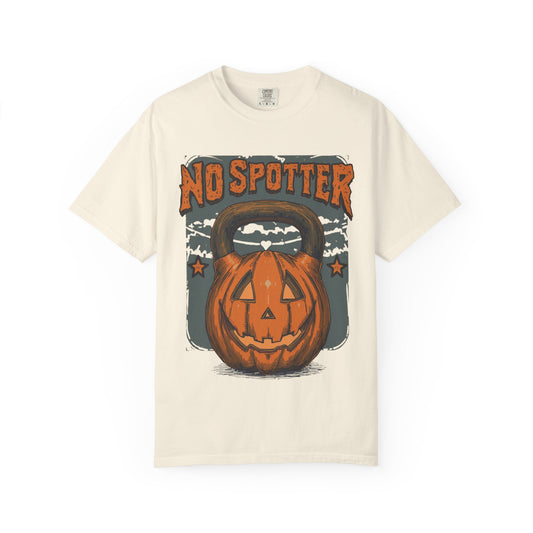 Kettlebell Jack-O-Lantern No Spotter Halloween