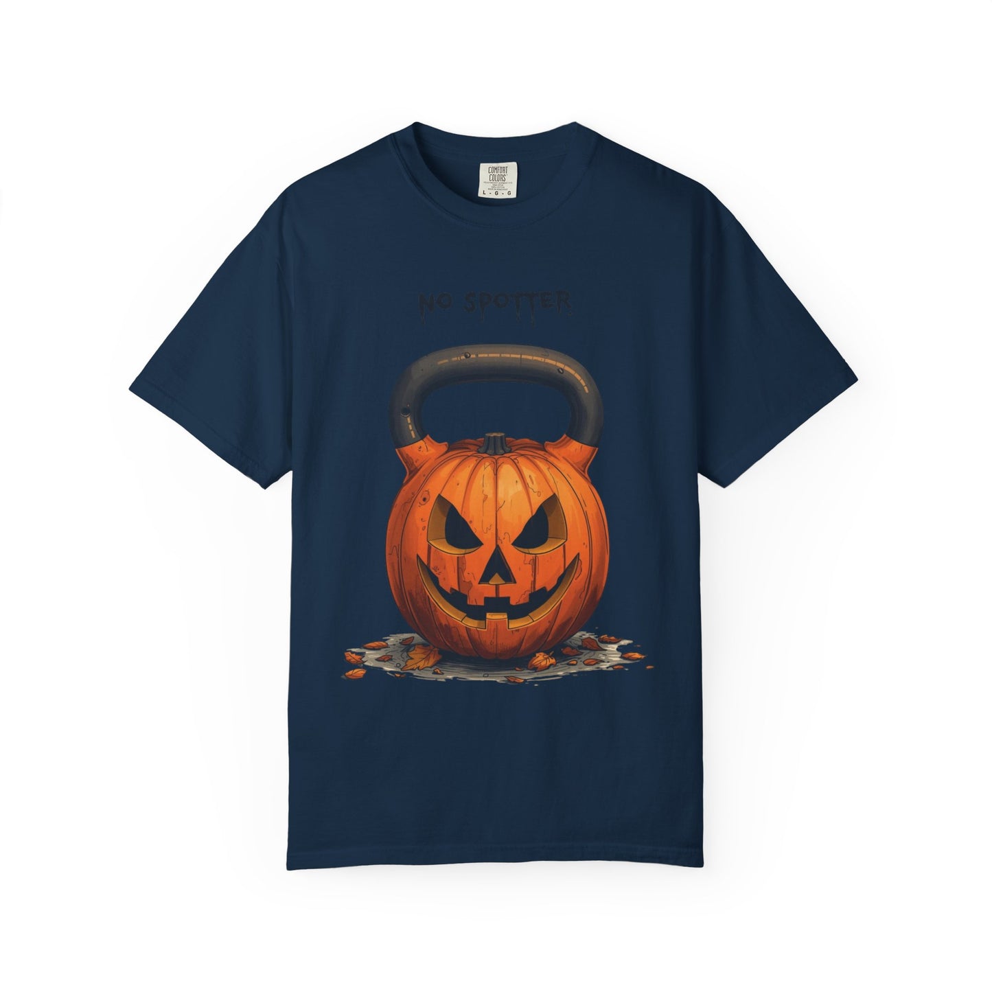 Kettlebell Jack-O-Lantern No Spotter Halloween 2