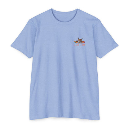 "I Lift To Eat" - CVC Jersey Tee