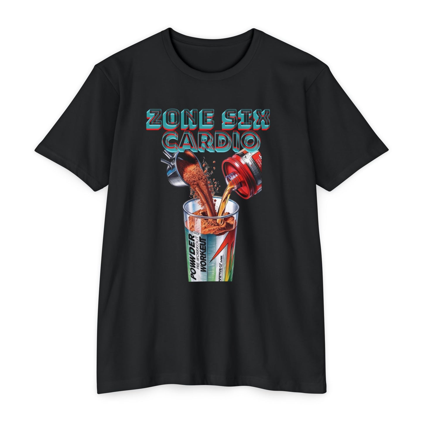 Zone Six Cardio Unisex Jersey T-Shirt