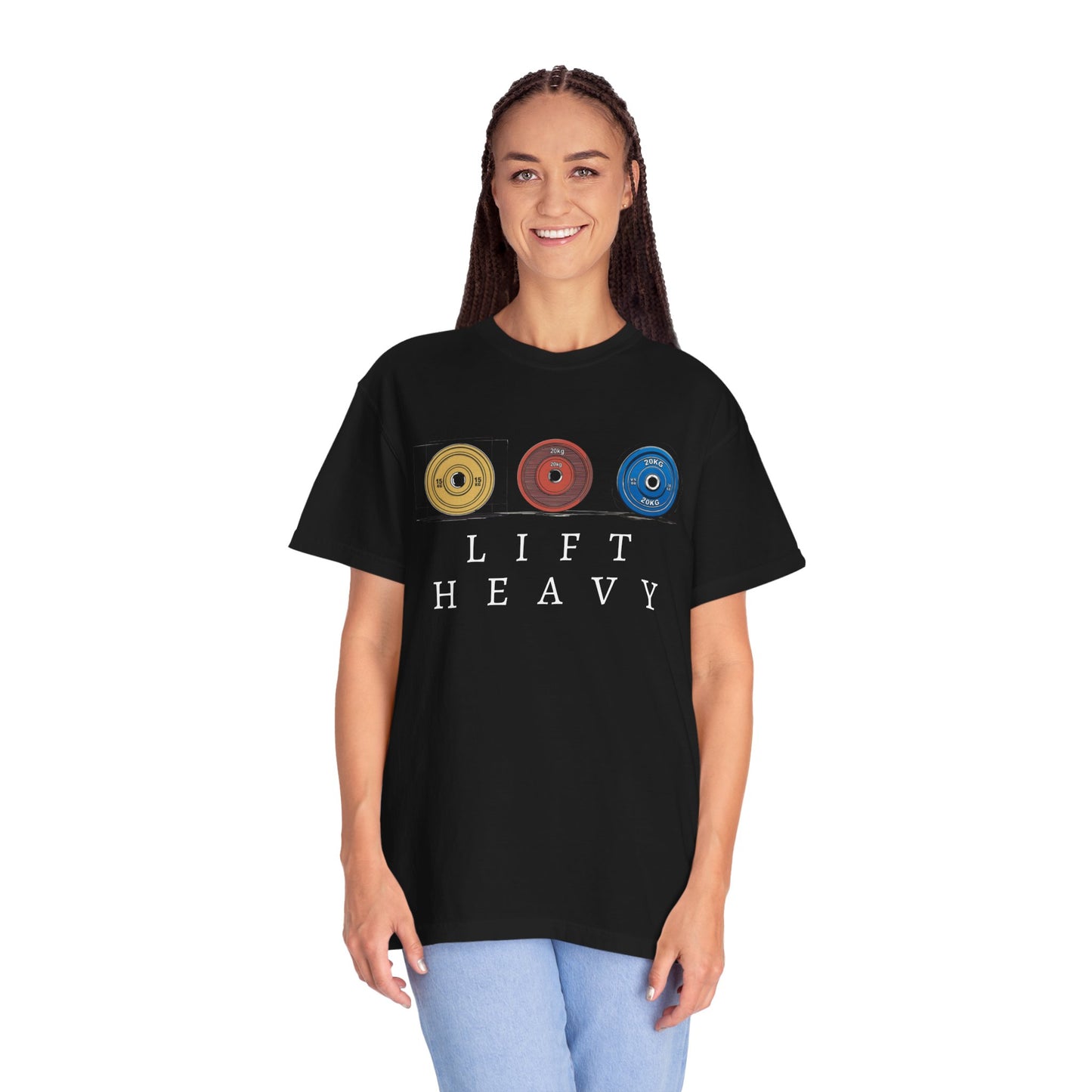 Lift Heavy - Comfort Colors Unisex Garment-Dyed T-Shirt