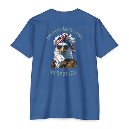 USA Eagle Graphic T-Shirt, Patriotic Tee, Casual Wear, Gift for Veterans, Memorial Day Apparel, 4th of July Outfit