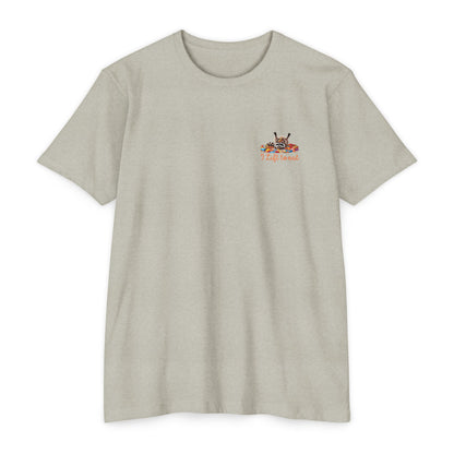 "I Lift To Eat" - CVC Jersey Tee