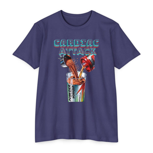 Cardiac Attack Unisex CVC Jersey T-Shirt