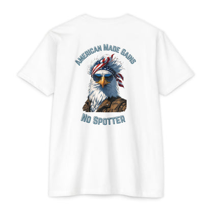 USA Eagle Graphic T-Shirt, Patriotic Tee, Casual Wear, Gift for Veterans, Memorial Day Apparel, 4th of July Outfit