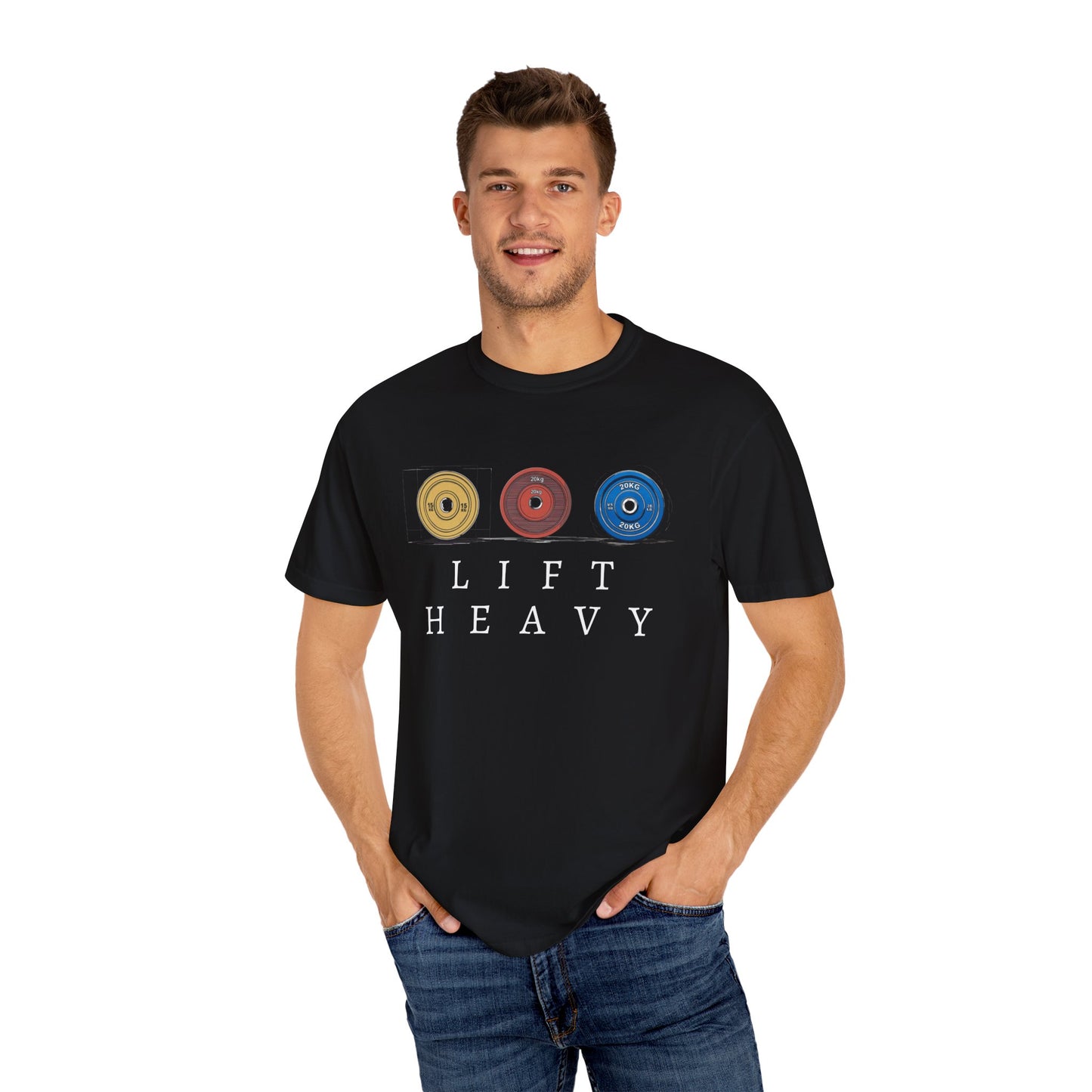 Lift Heavy - Comfort Colors Unisex Garment-Dyed T-Shirt