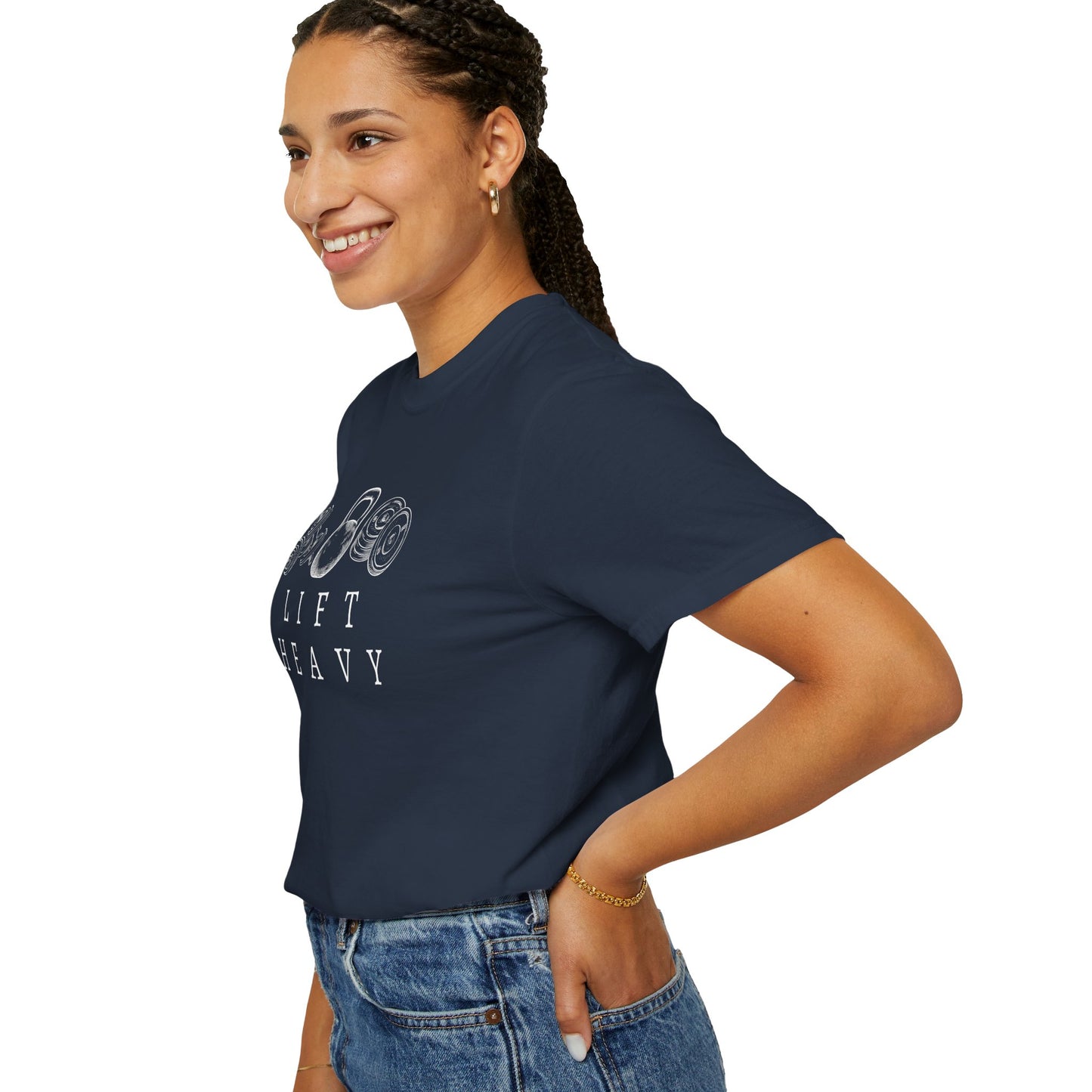Lift Heavy Weights - Comfort Colors Unisex Garment-Dyed T-shirt