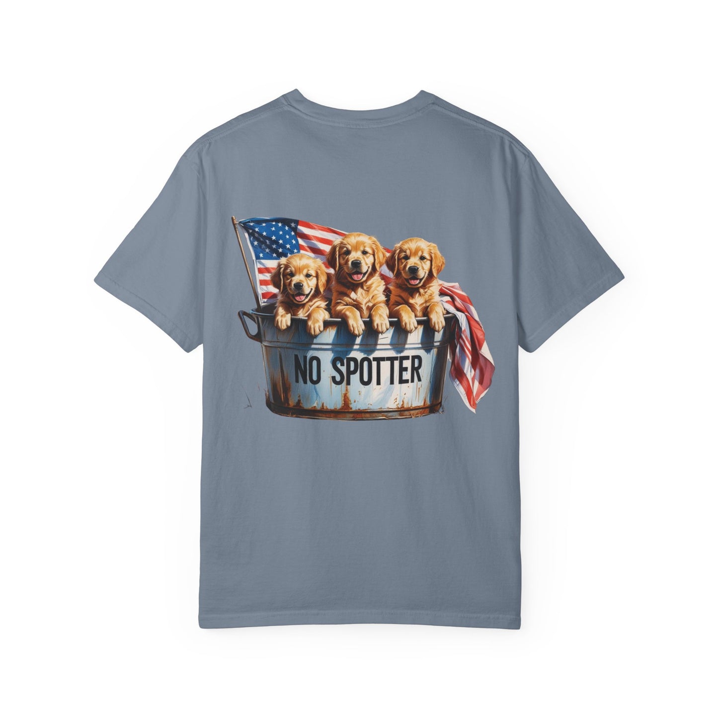 USA Puppies 4th of July No Spotter
