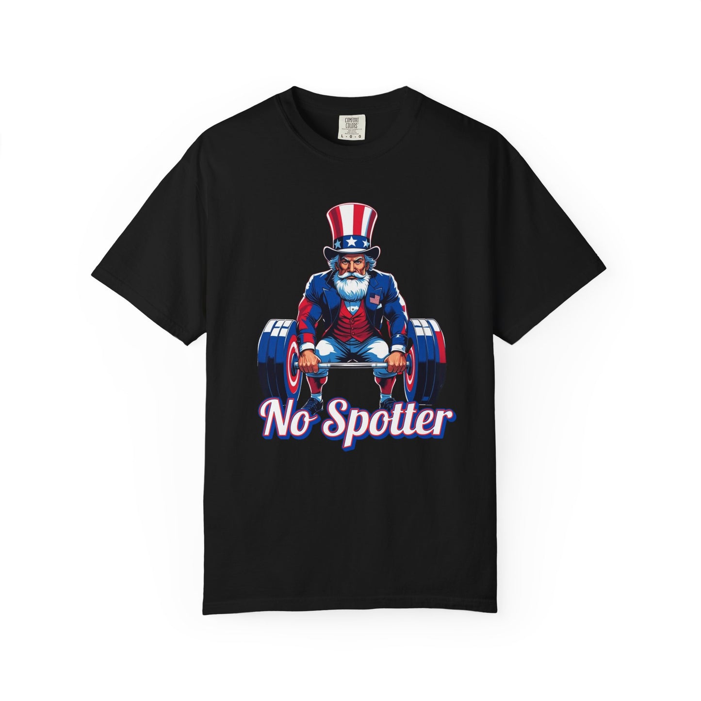 Uncle Sam Deadlifts for Freedom T-Shirt