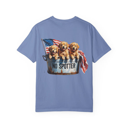 USA Puppies 4th of July No Spotter