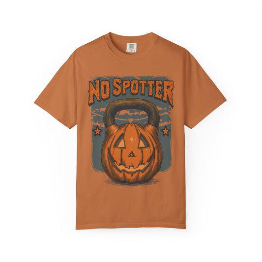 Kettlebell Jack-O-Lantern No Spotter Halloween