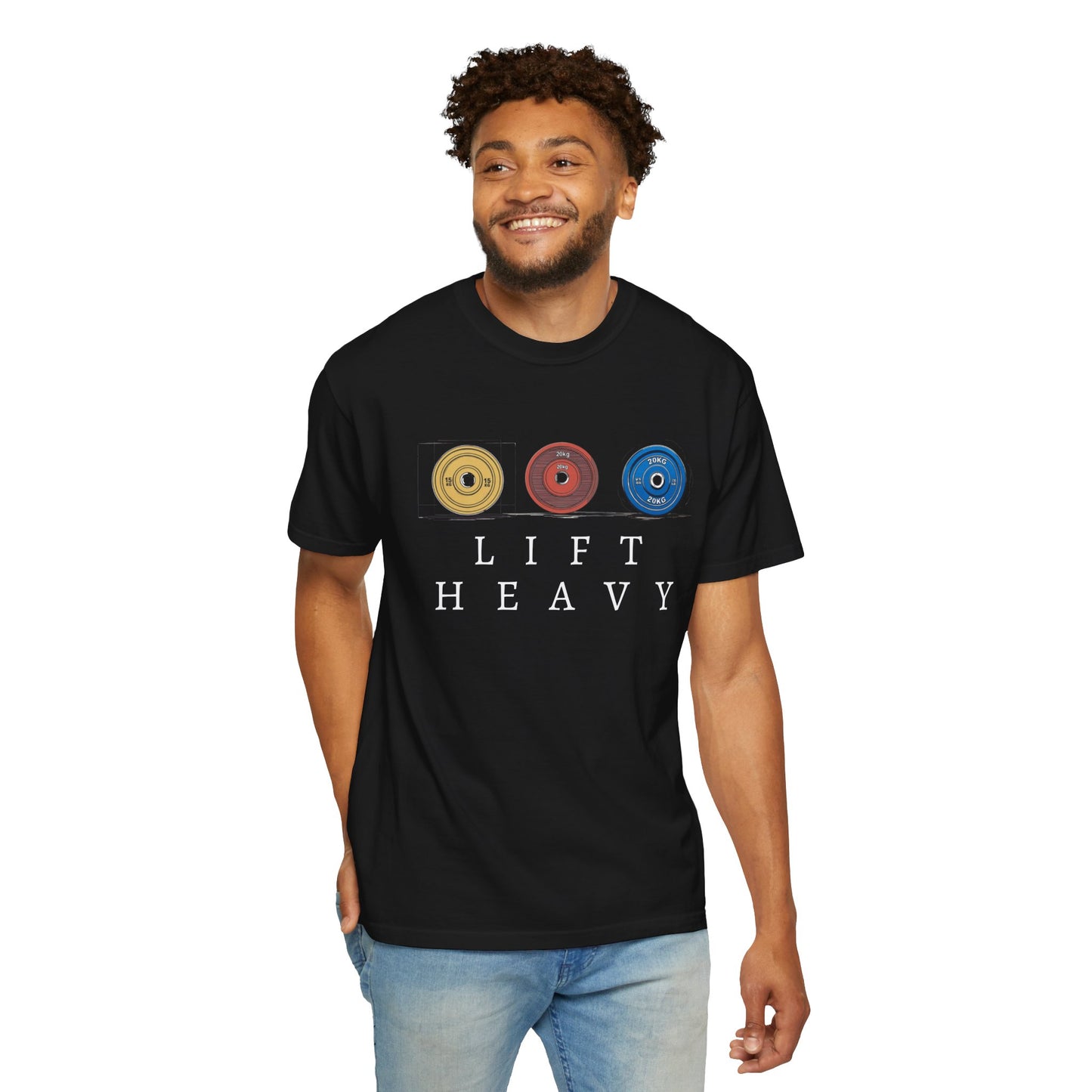 Lift Heavy - Comfort Colors Unisex Garment-Dyed T-Shirt