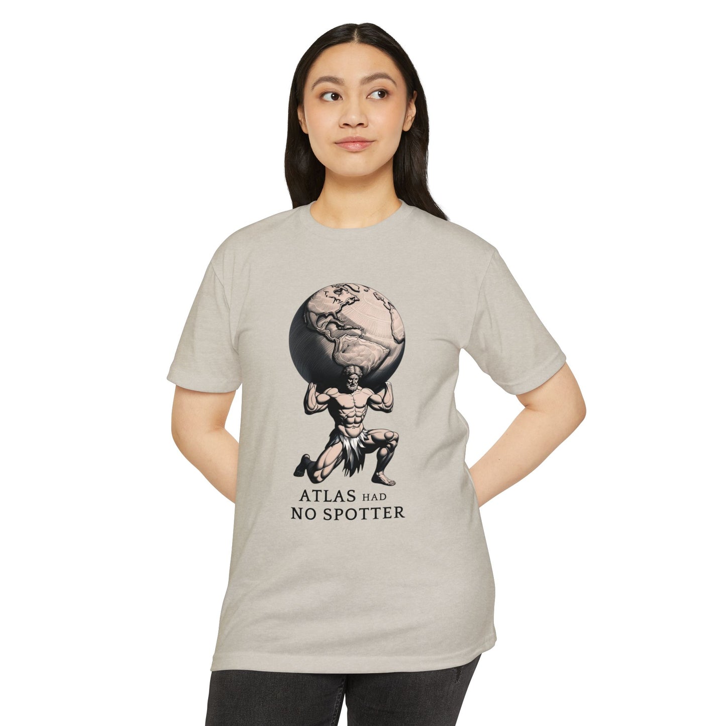 Atlas had No Spotter - Feats of Strength - Graphic Unisex T-Shirt