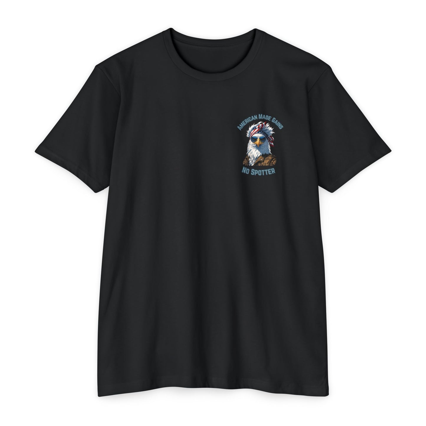 USA Eagle Graphic T-Shirt, Patriotic Tee, Casual Wear, Gift for Veterans, Memorial Day Apparel, 4th of July Outfit