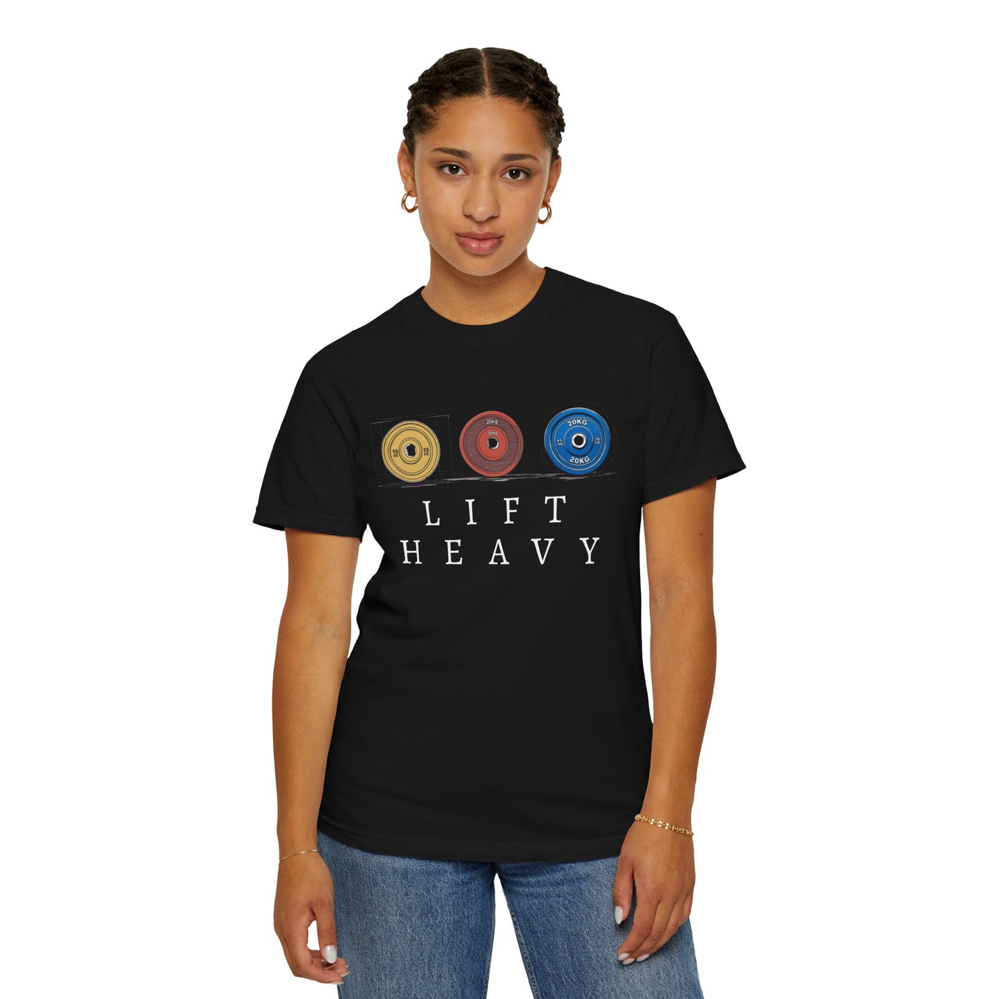 Lift Heavy - Comfort Colors Unisex Garment-Dyed T-Shirt