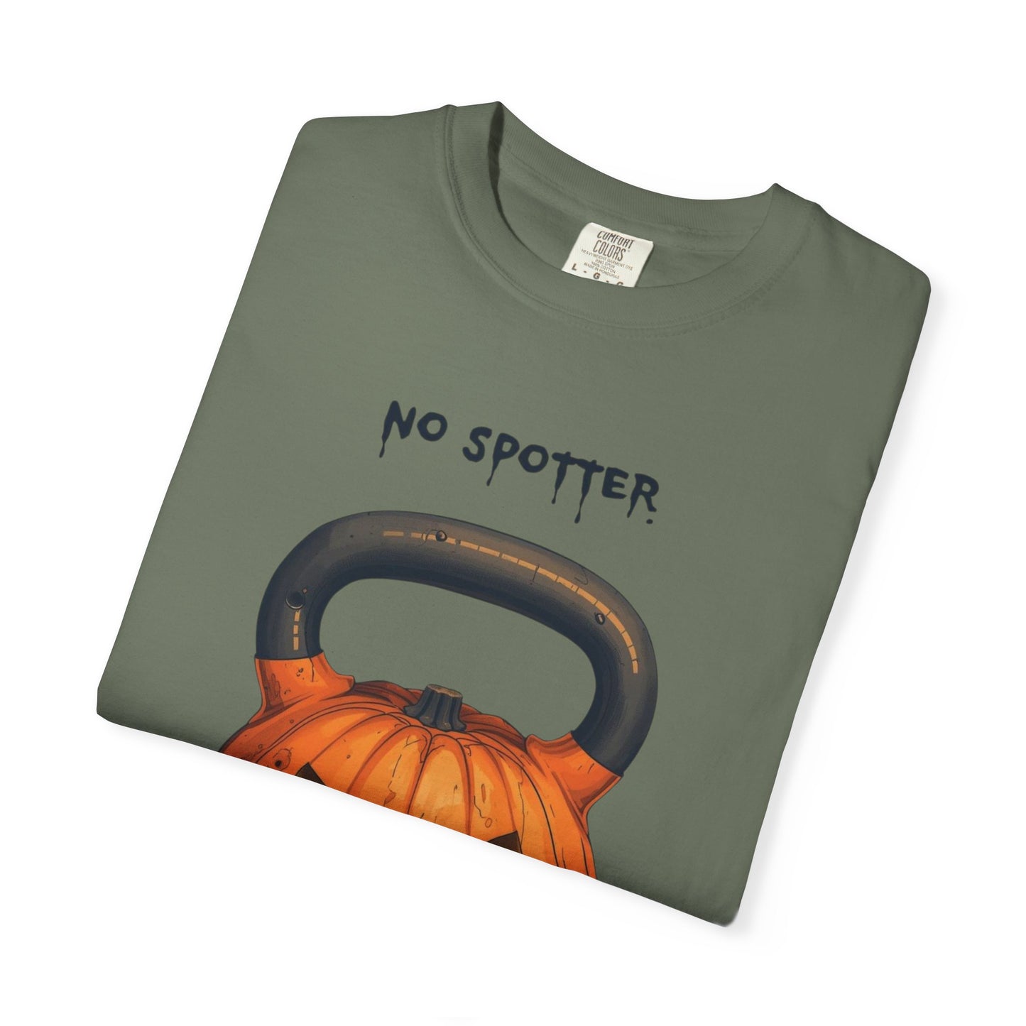 Kettlebell Jack-O-Lantern No Spotter Halloween 2