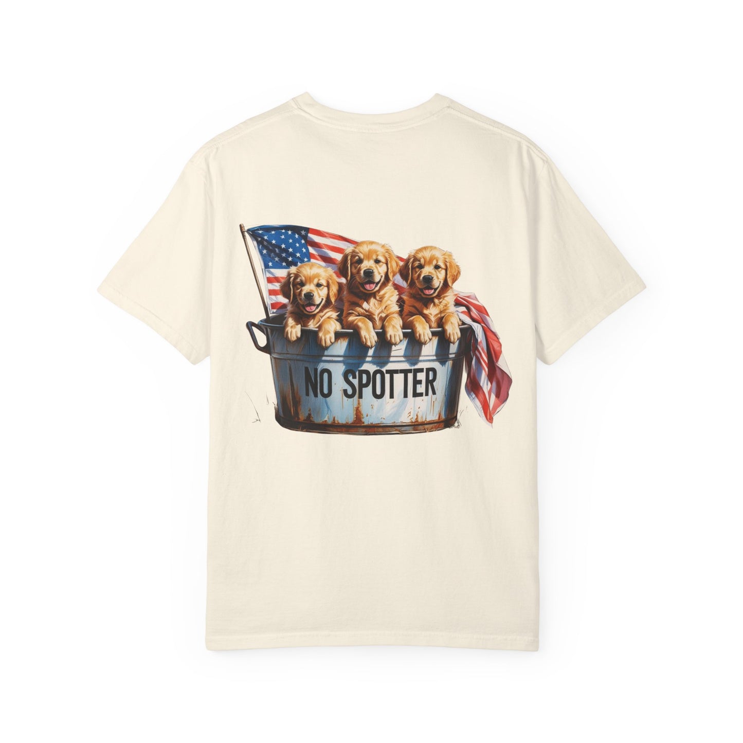 USA Puppies 4th of July No Spotter