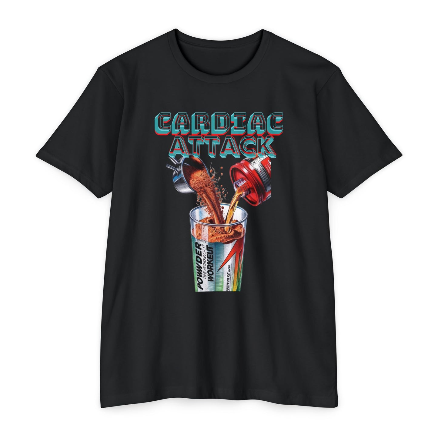 Cardiac Attack Unisex CVC Jersey T-Shirt