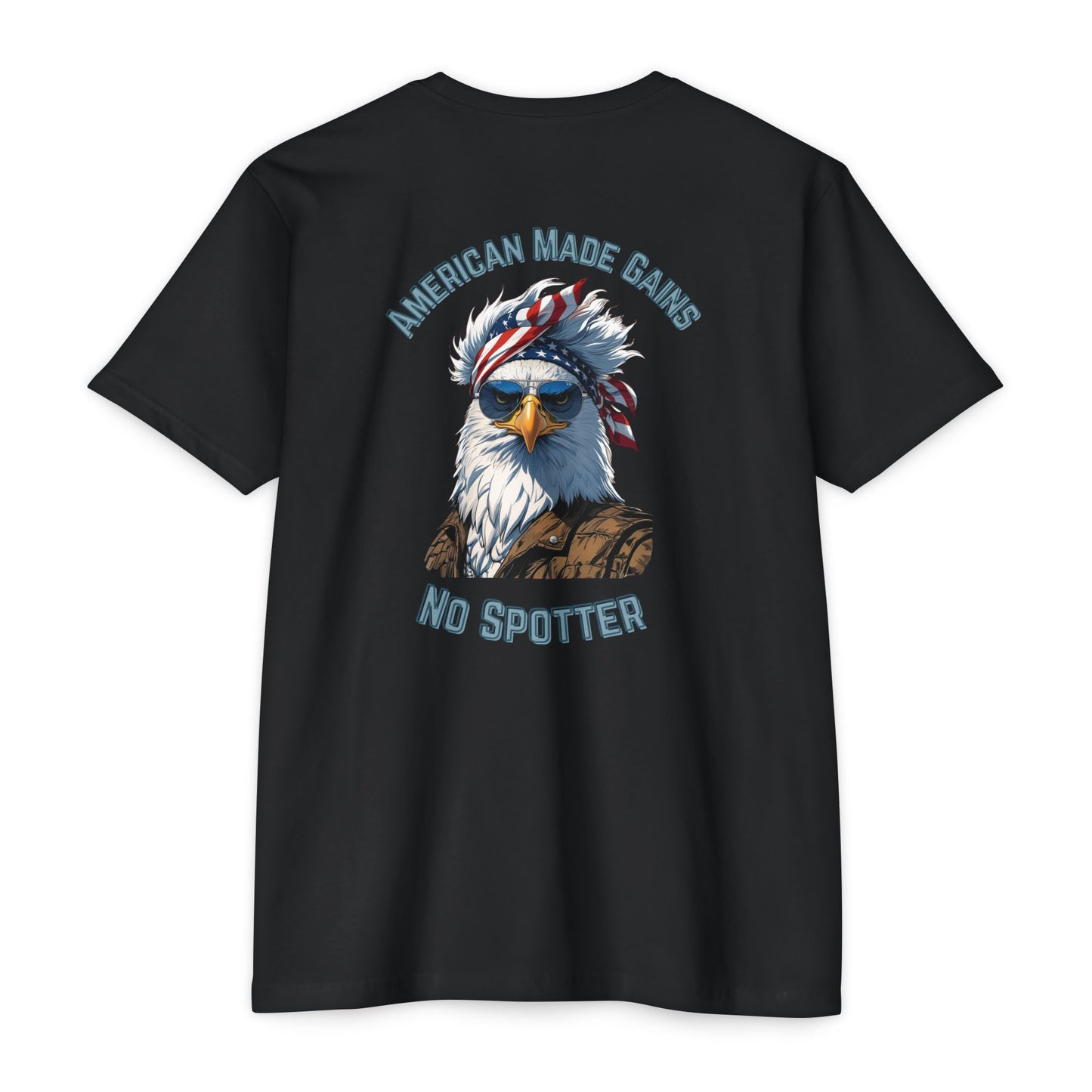 USA Eagle Graphic T-Shirt, Patriotic Tee, Casual Wear, Gift for Veterans, Memorial Day Apparel, 4th of July Outfit