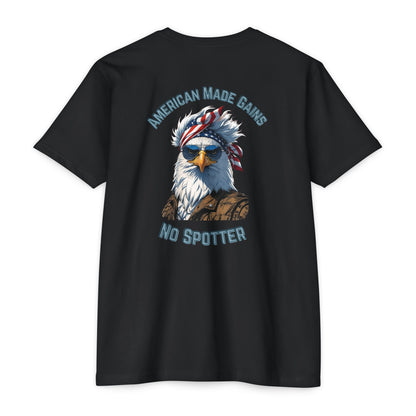 USA Eagle Graphic T-Shirt, Patriotic Tee, Casual Wear, Gift for Veterans, Memorial Day Apparel, 4th of July Outfit