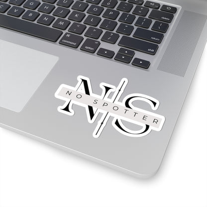 No Spotter - Cut Stickers - Decals for Fitness Enthusiasts