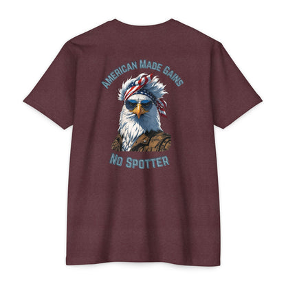 USA Eagle Graphic T-Shirt, Patriotic Tee, Casual Wear, Gift for Veterans, Memorial Day Apparel, 4th of July Outfit