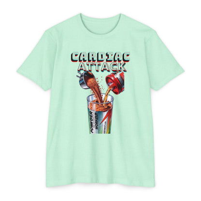 Cardiac Attack Unisex CVC Jersey T-Shirt