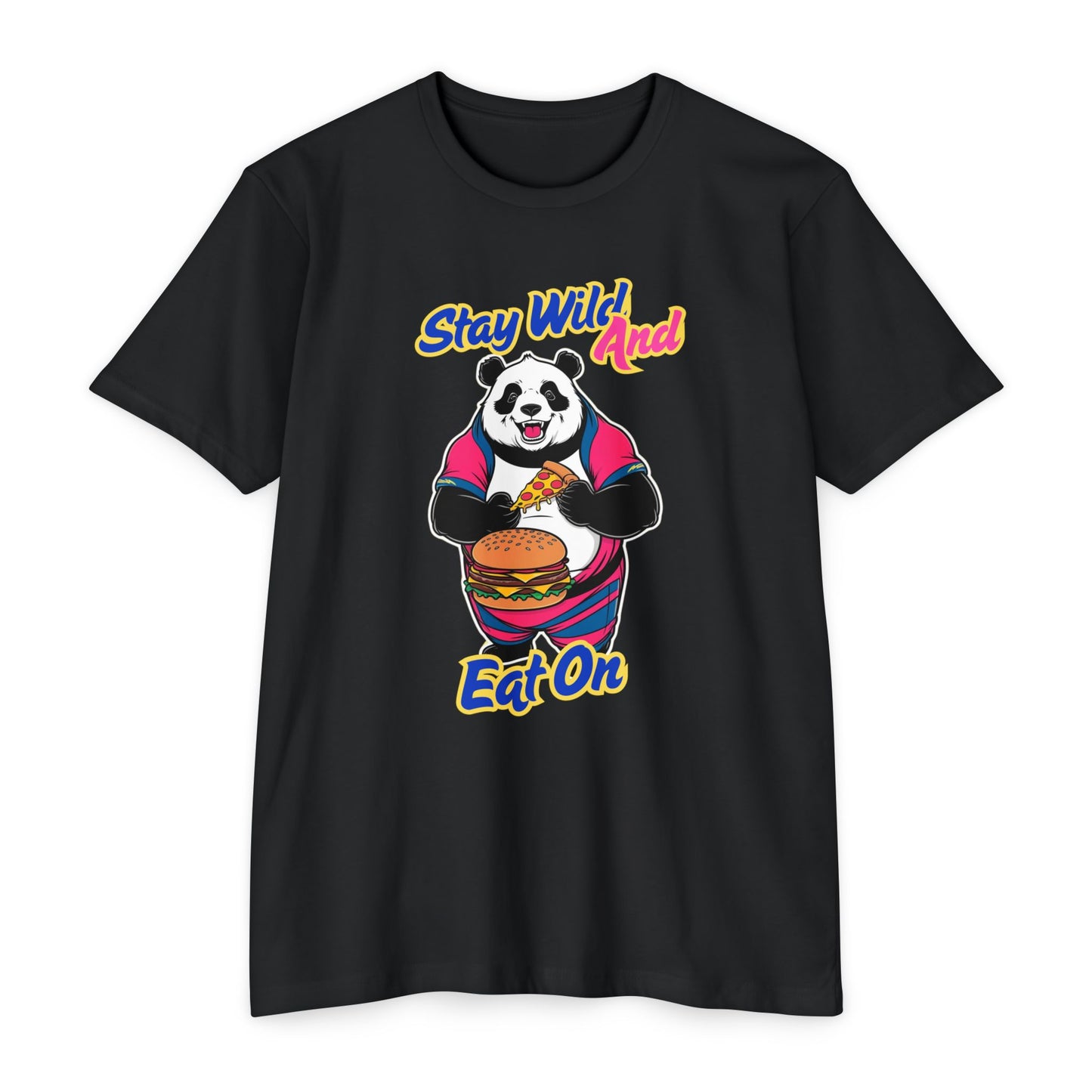 Stay Wild Panda Variant 1 - Unisex T-Shirt