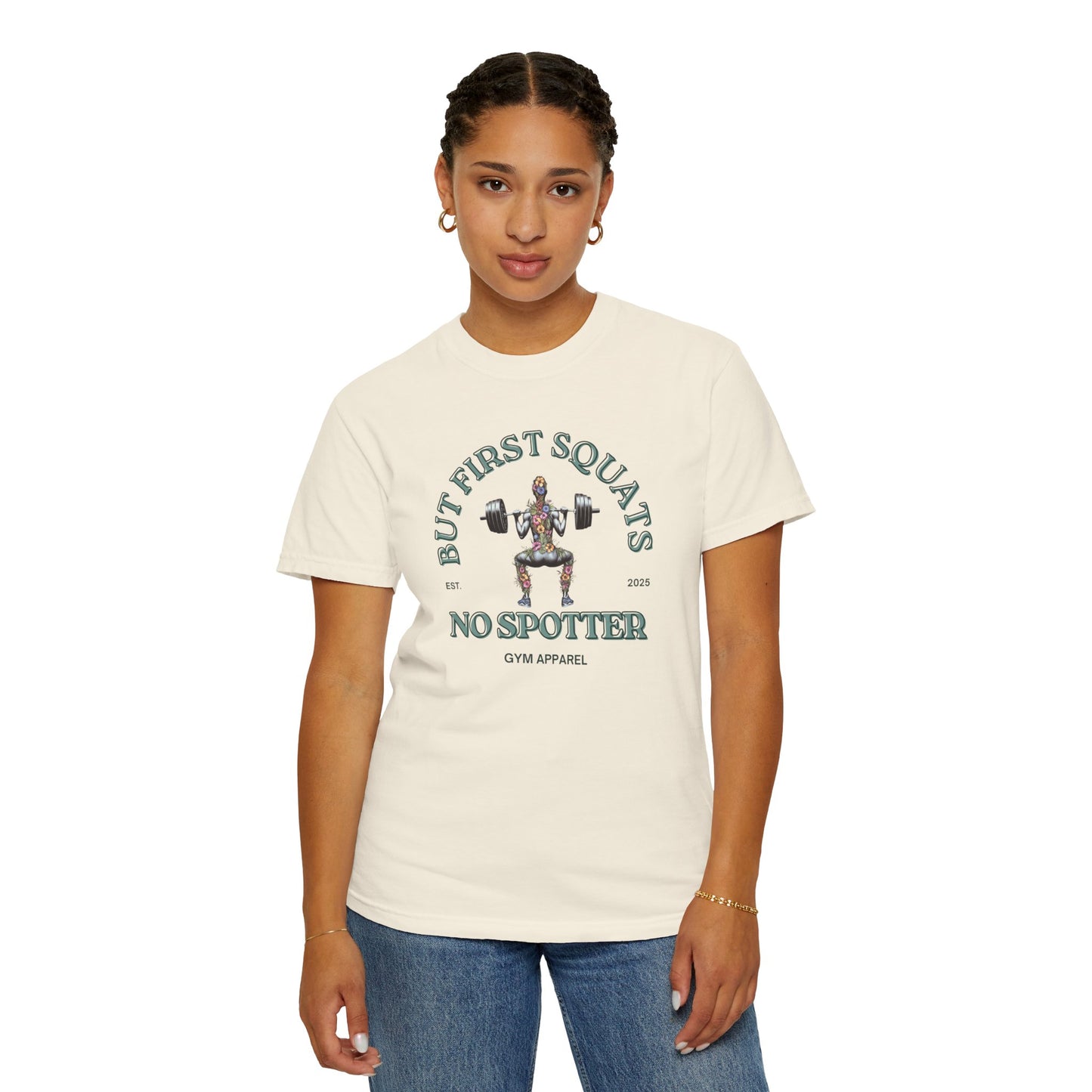 But First Squats Unisex Gym T-Shirt