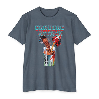 Cardiac Attack Unisex CVC Jersey T-Shirt