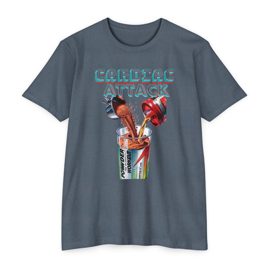 Cardiac Attack Unisex CVC Jersey T-Shirt