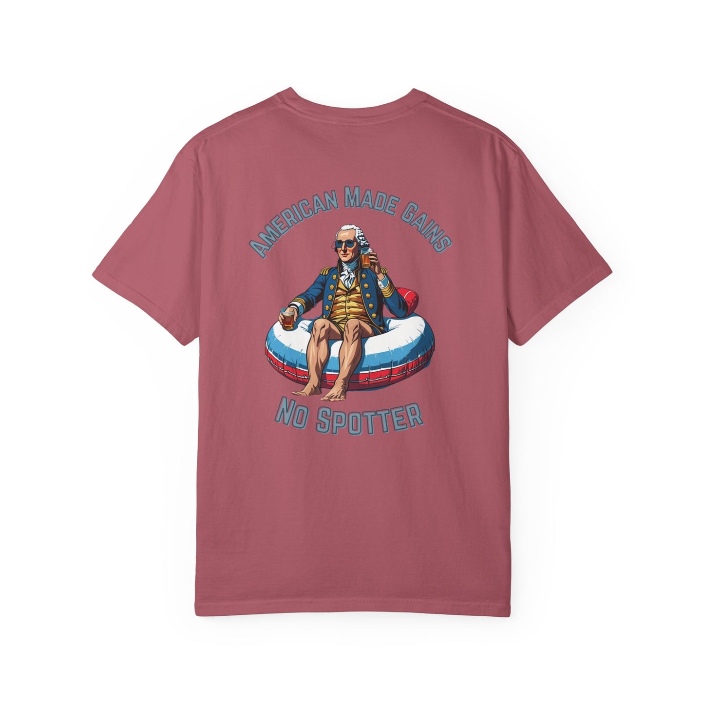 American Made Gains Unisex T-Shirt | Fun Fitness Tee, Gym Apparel, Gift for Him, Casual Wear, Adult Humor Shirt