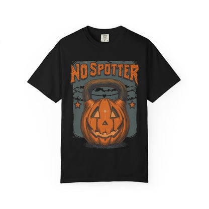 Kettlebell Jack-O-Lantern No Spotter Halloween