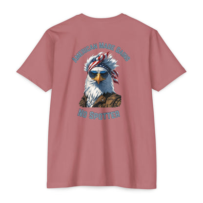 USA Eagle Graphic T-Shirt, Patriotic Tee, Casual Wear, Gift for Veterans, Memorial Day Apparel, 4th of July Outfit